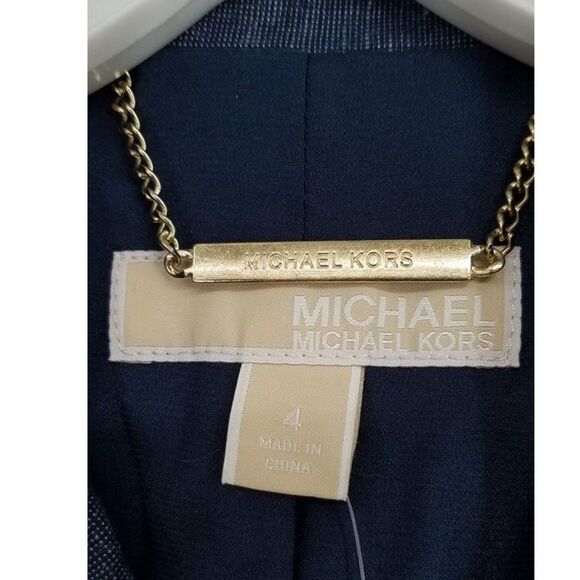 Michael Kors Linen/Cotton Blend Double Breasted Jacket - NWT - Picture 5 of 6